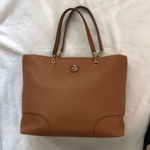 Tory Burch genuine leather tote